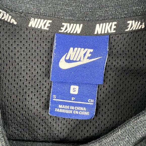 Vintage Nike Single Stitch 50/50 Charcoal Gray Swoosh T-Shirt Men S - Picture 6 of 12